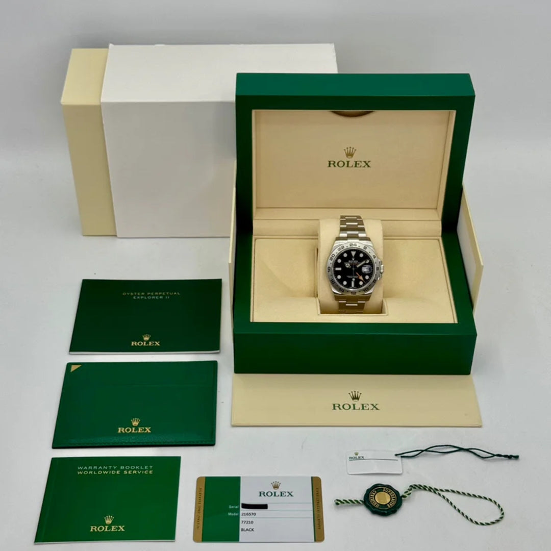 Explorer II 42 mm Nero