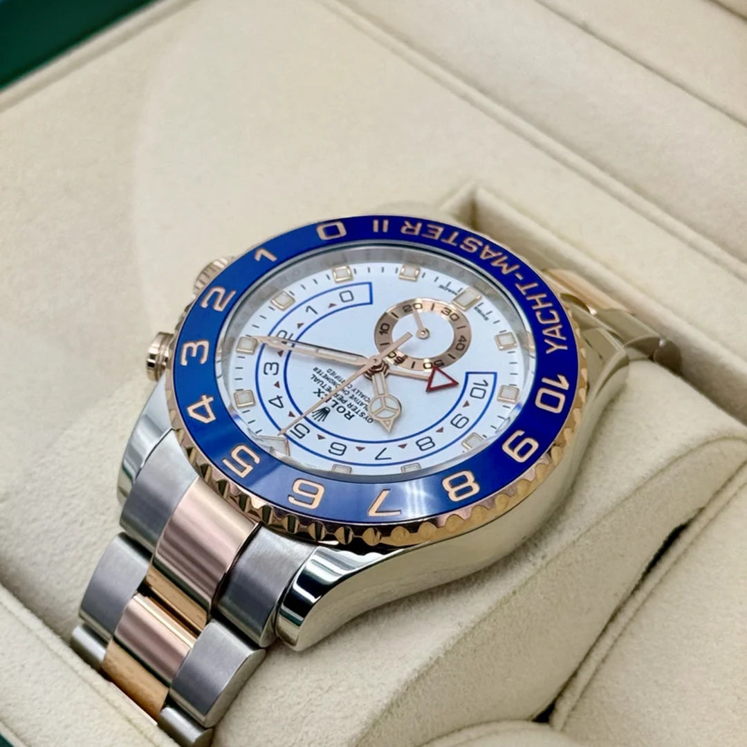 Yatch-master 44 mm Acciaio Oro Rosè