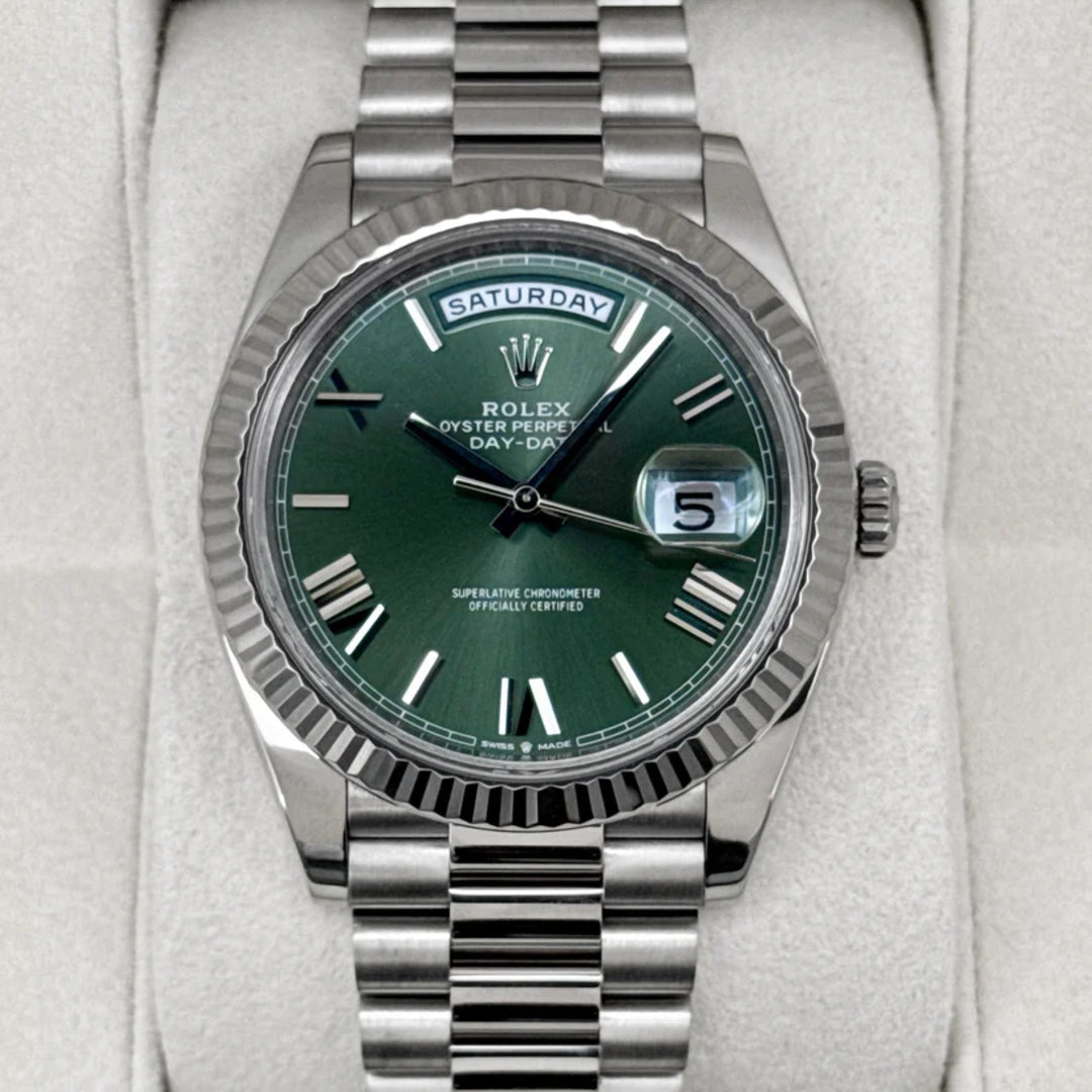 Daydate 40 mm verde