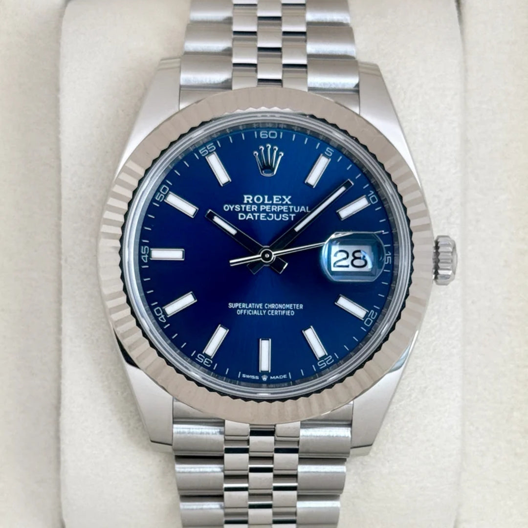 Datejust 41 mm Blu Jubilee