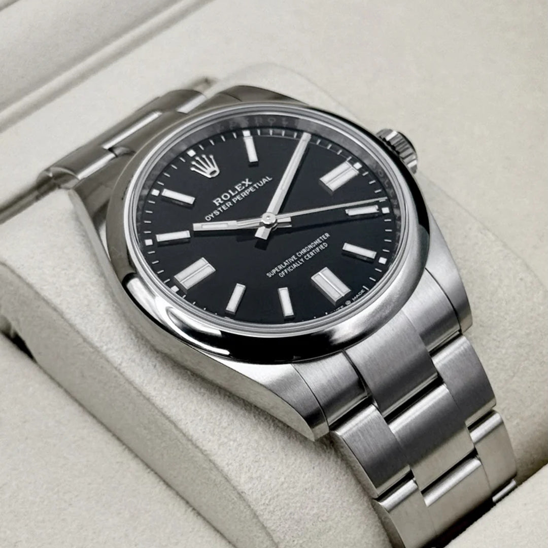 Oyster Perpetual 41 mm Nero