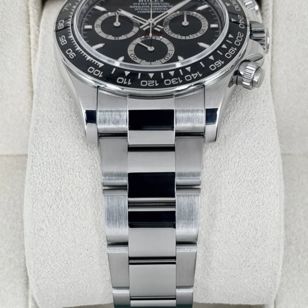 Daytona 40mm ghiera ceramica quad. nero
