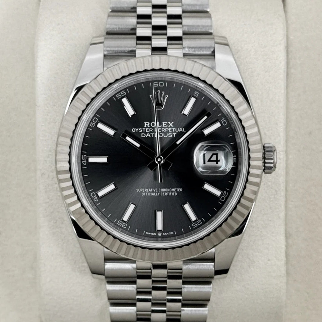 DateJust 41 mm Grigio Jubilee
