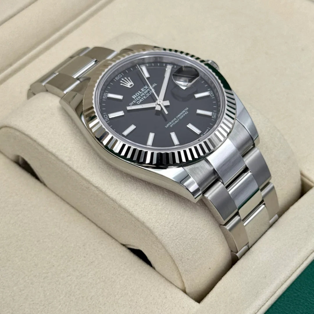 DateJust 41 mm Nero Oyster