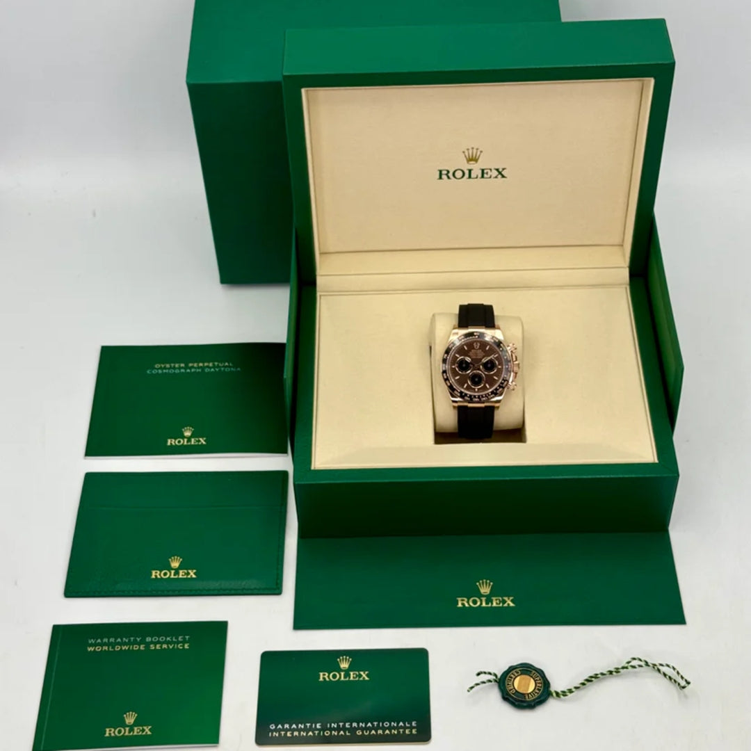 Daytona 40mm Oysterflex Cassa Oro Rosè