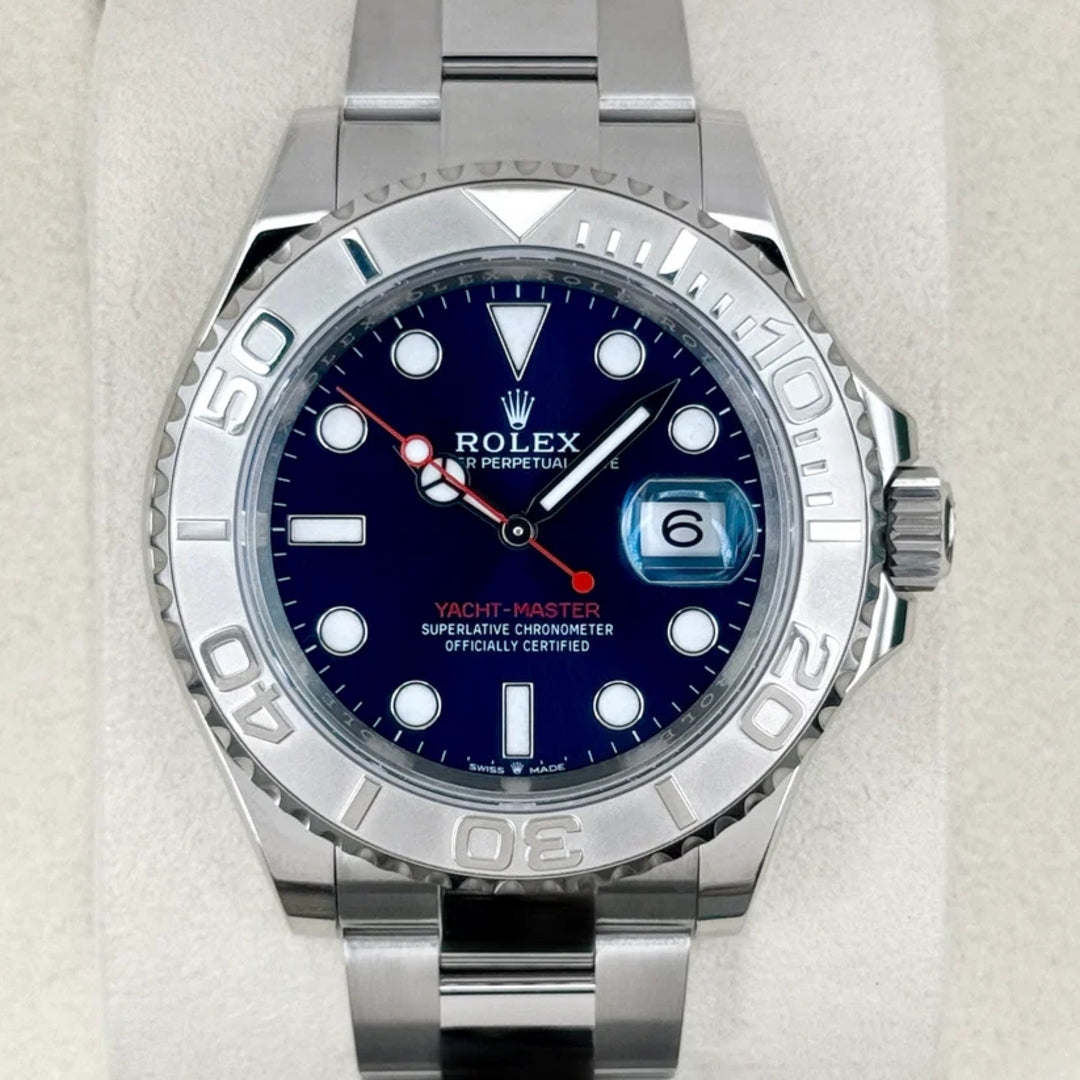 Yatch-master 42 mm Acciao Blu
