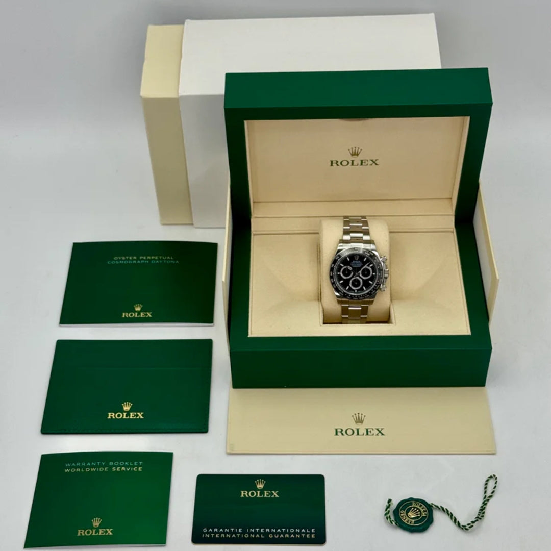 Daytona 40mm ghiera ceramica quad. nero