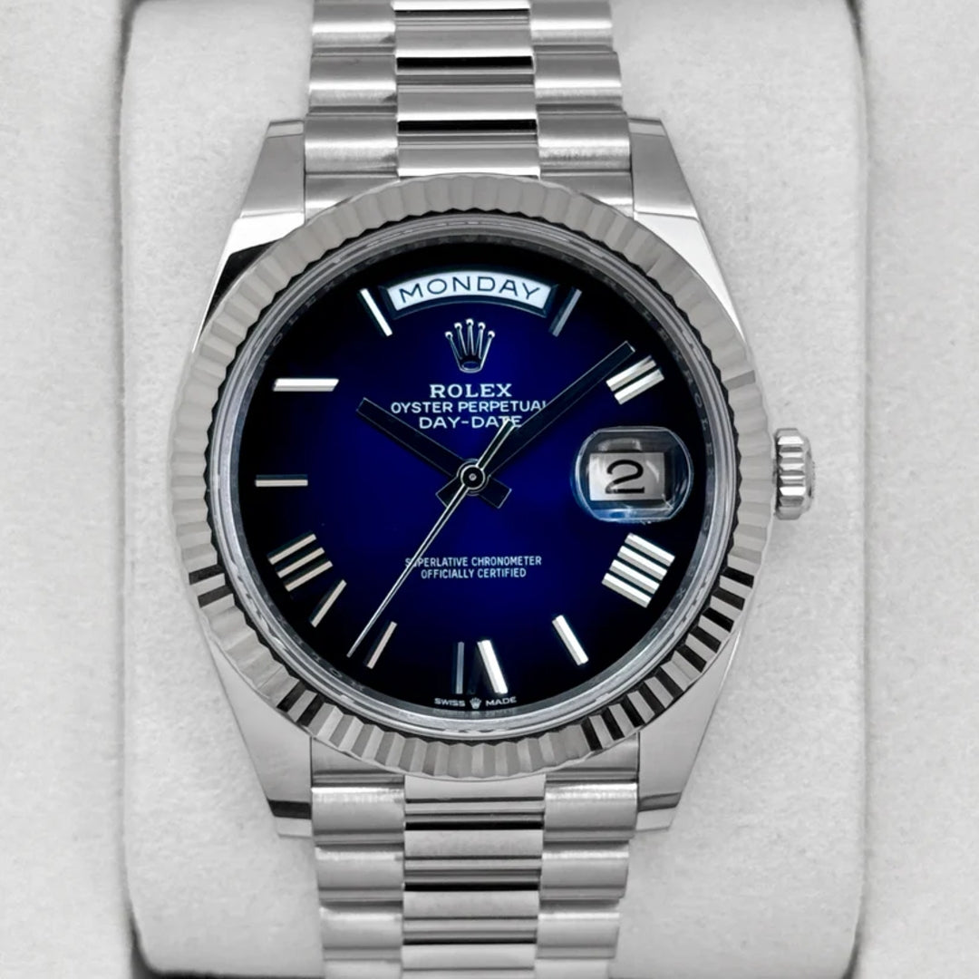 Daydate 40 mm Blu