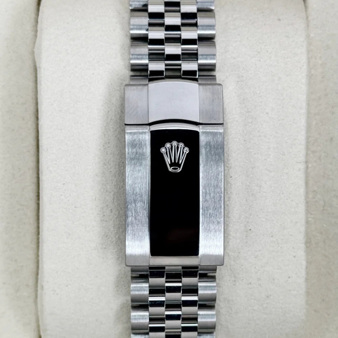 DateJust 36 mm Nero Jubilee Diamanti
