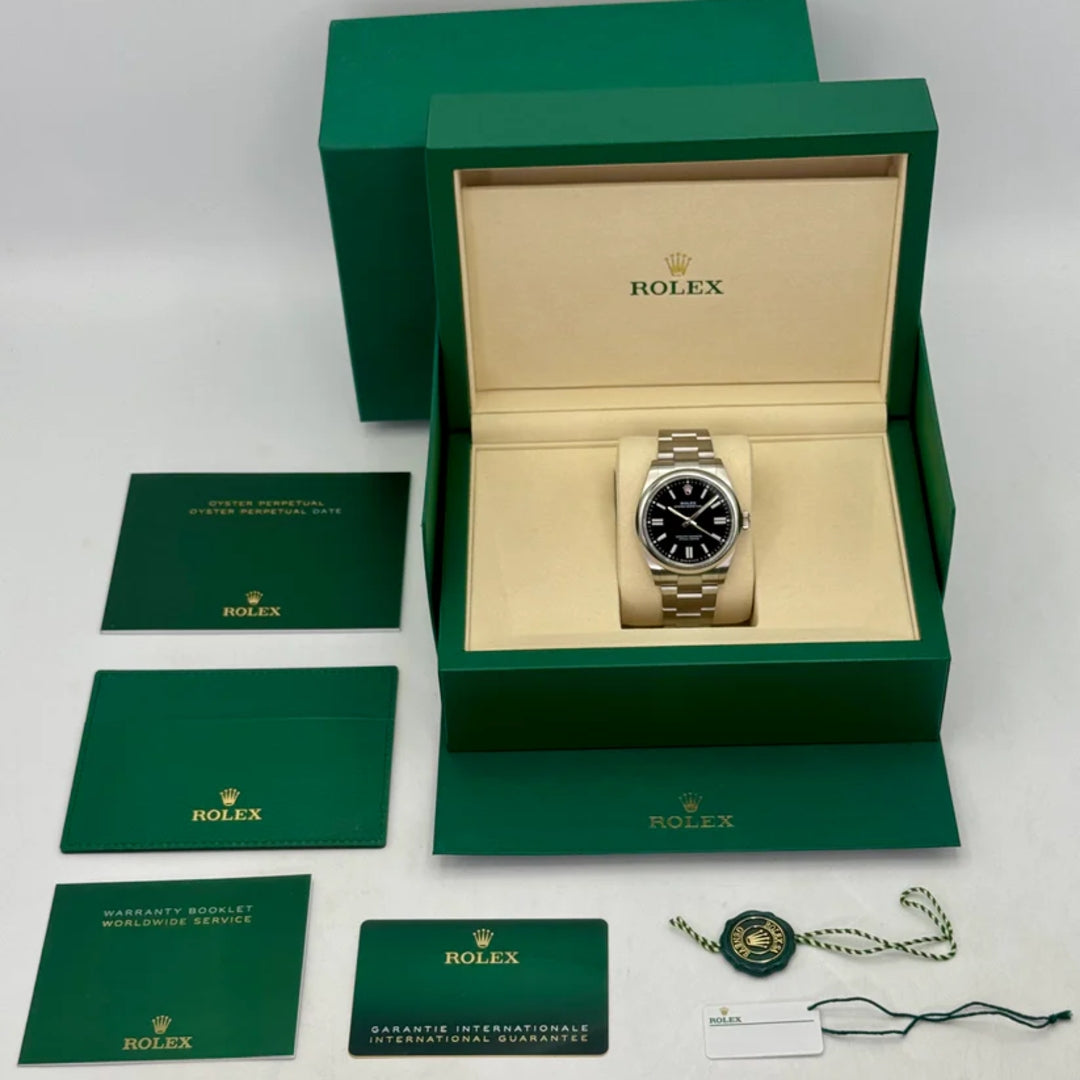 Oyster Perpetual 41 mm Nero