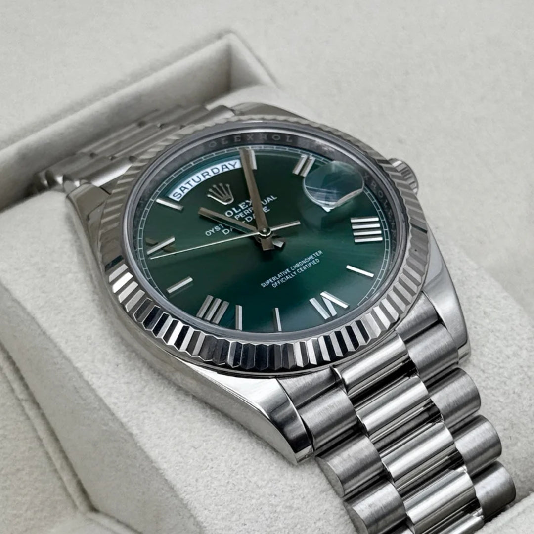 Daydate 40 mm verde