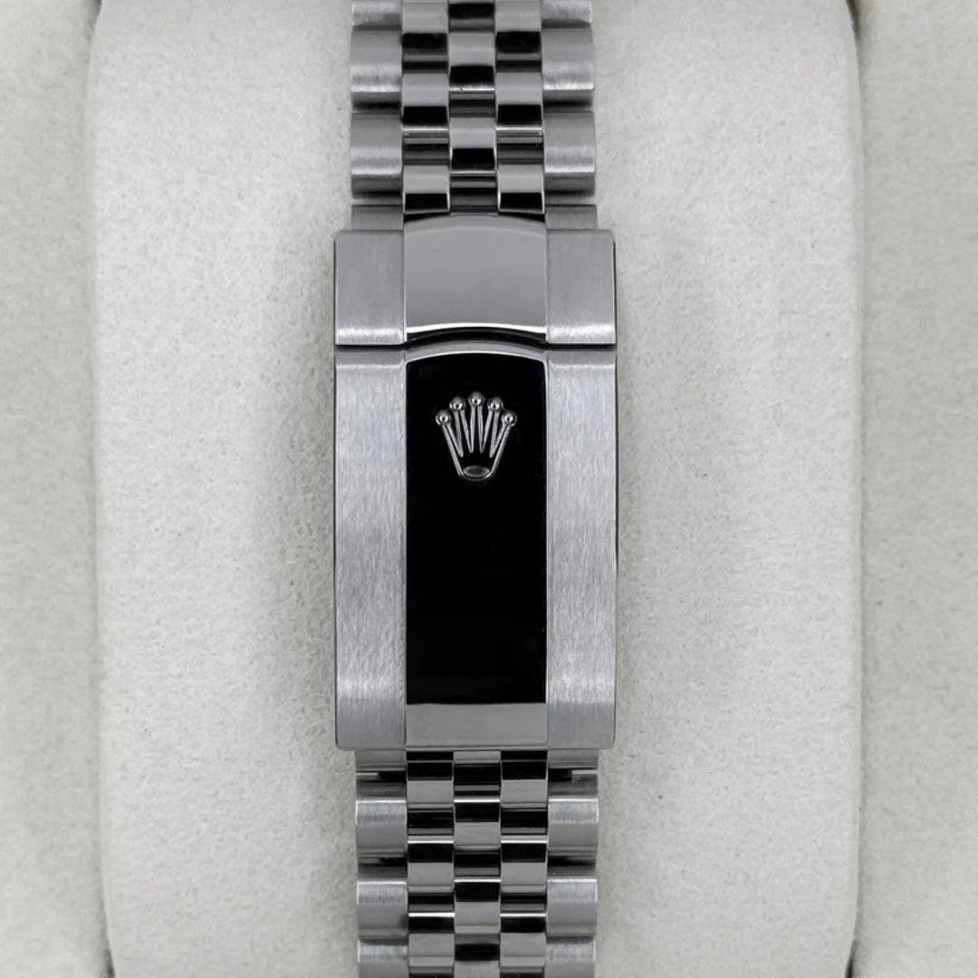 Datejust 41 mm Blu Jubilee Ghiera Liscia