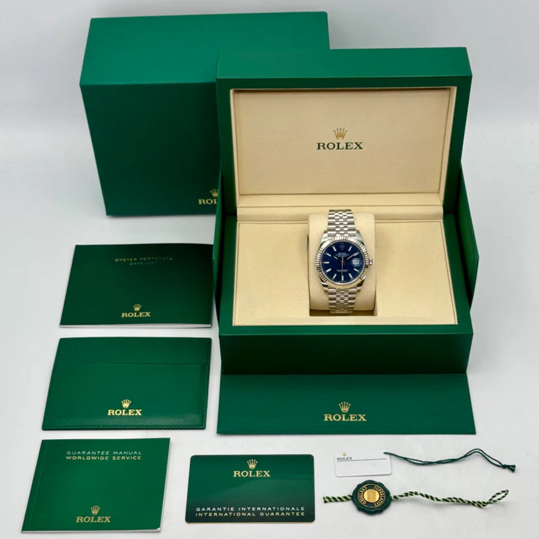 Datejust 41 mm Blu Jubilee
