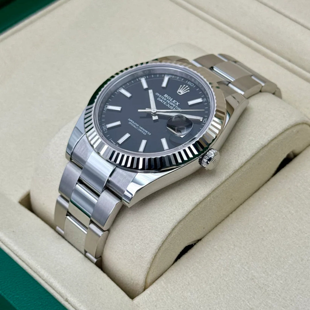 DateJust 41 mm Nero Oyster