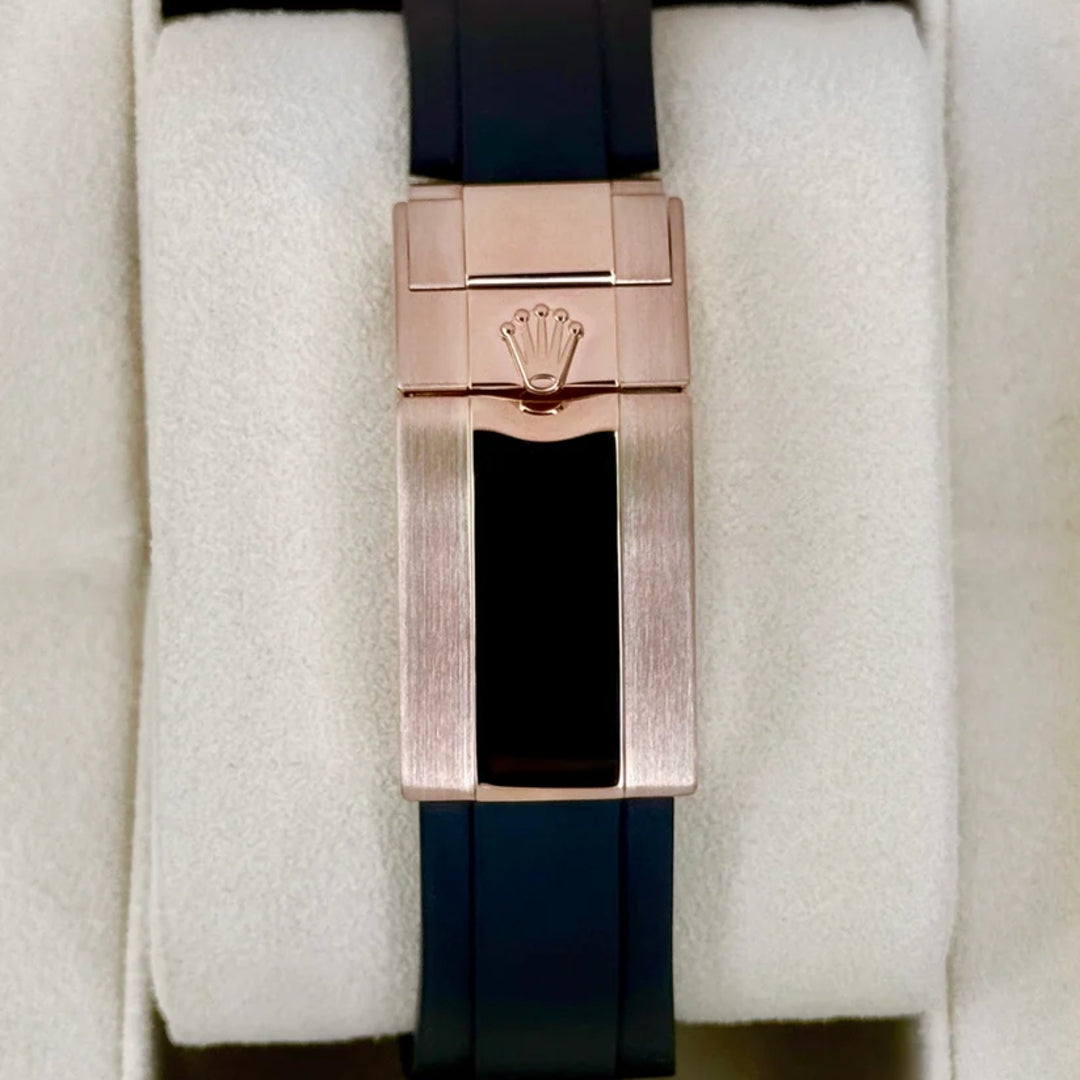 Yatch-Master 42mm Gomma Oro Rosè