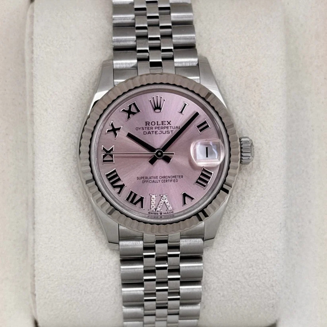 Datejust 31 mm lady Rosa Jubilee