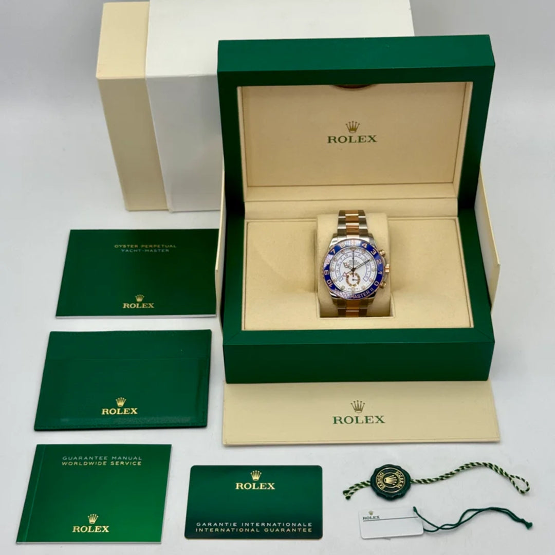 Yatch-master 44 mm Acciaio Oro Rosè