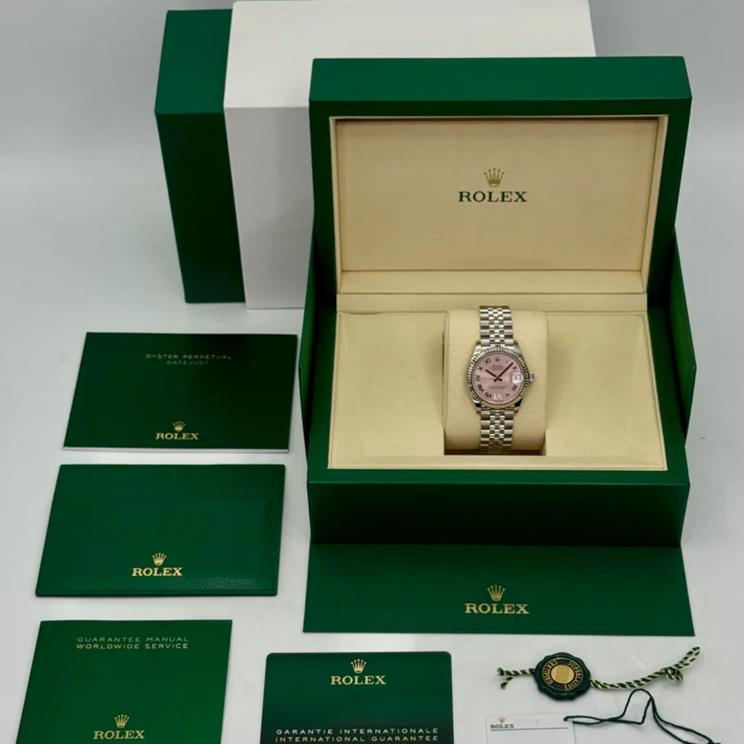 Datejust 31 mm lady Rosa Jubilee