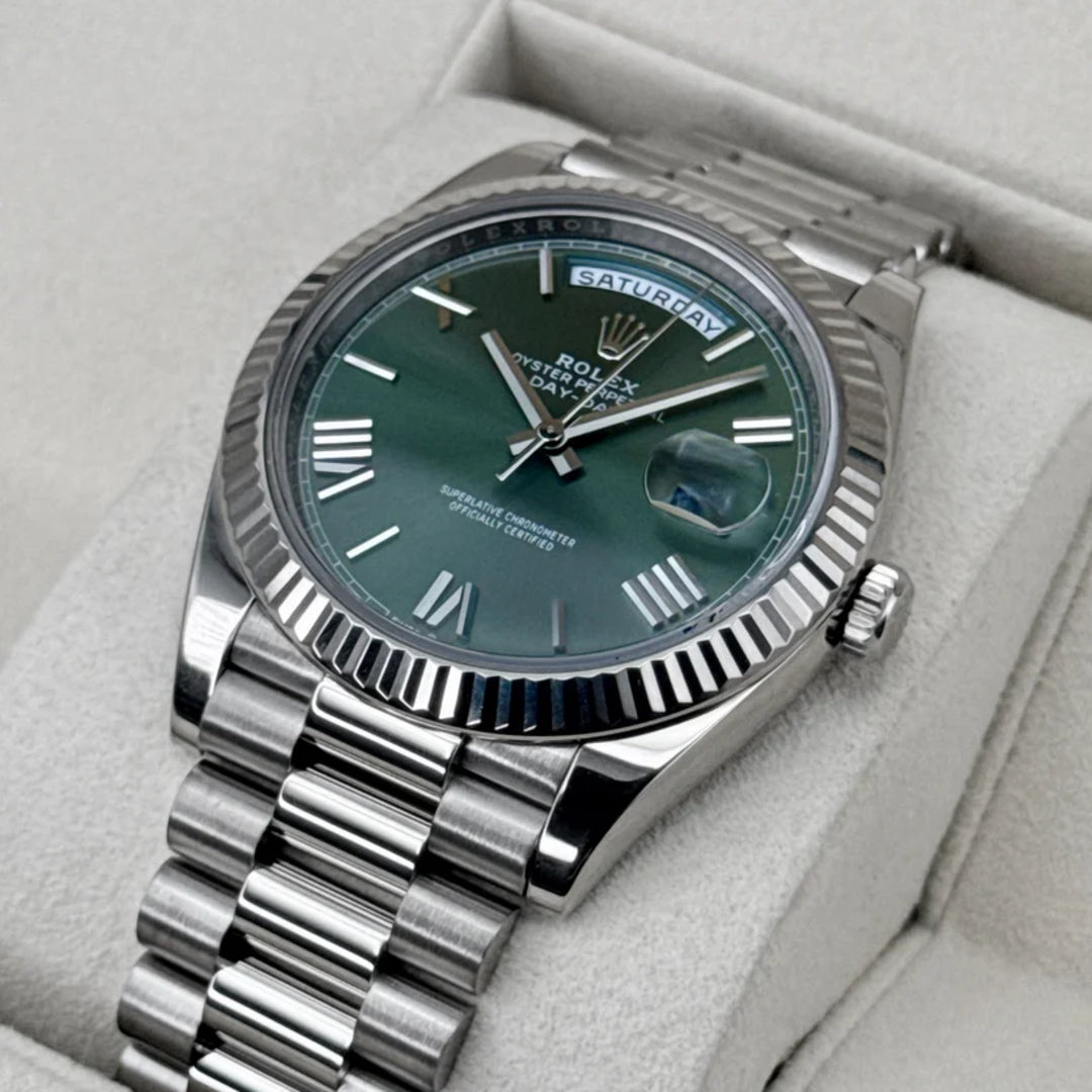 Daydate 40 mm verde