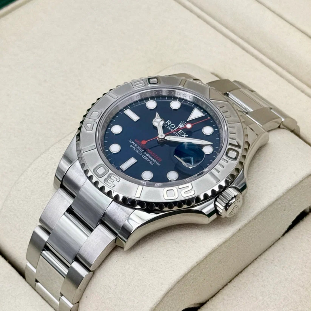Yatch-master 42 mm Acciao Blu