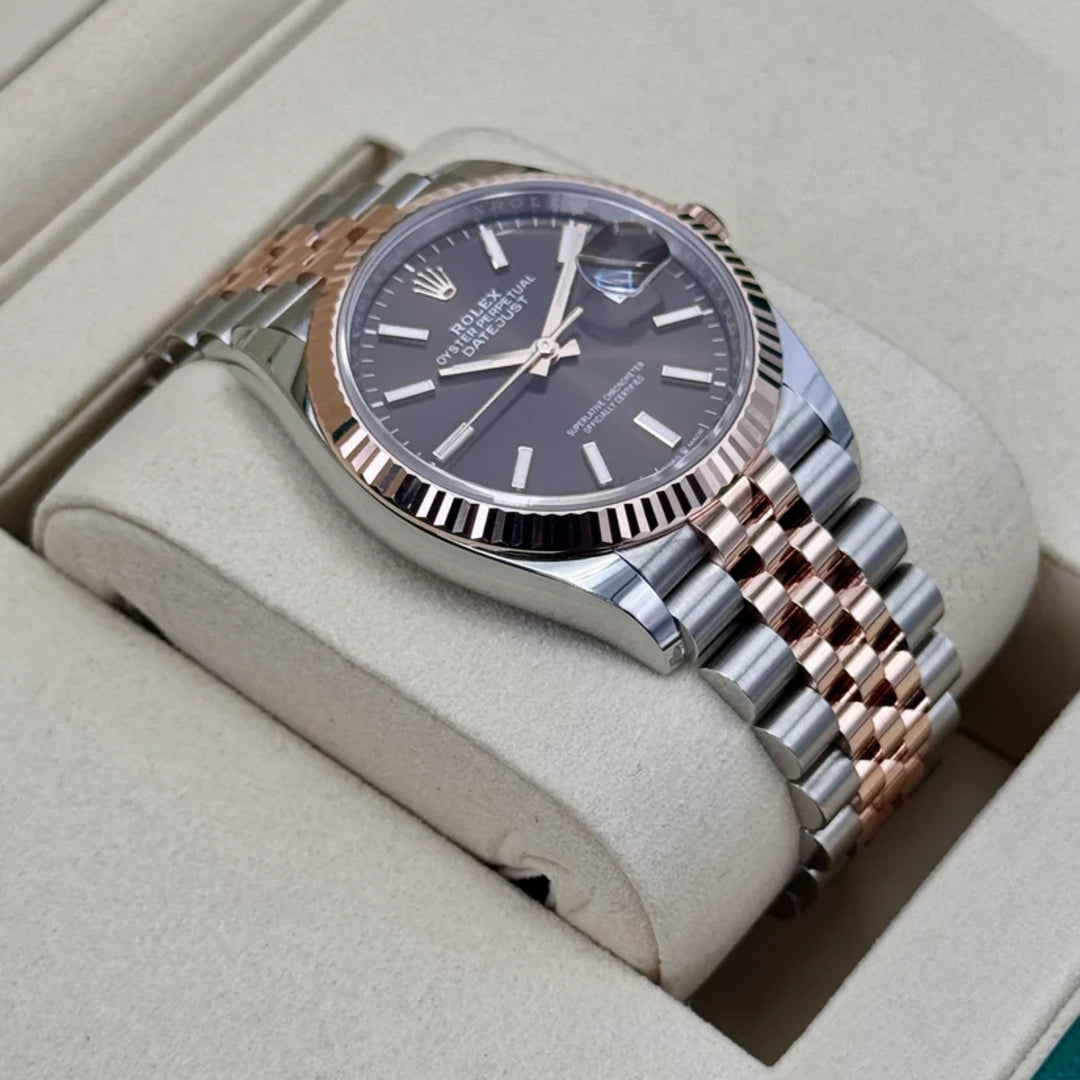 DateJust 36 mm Chocolate Jubilee