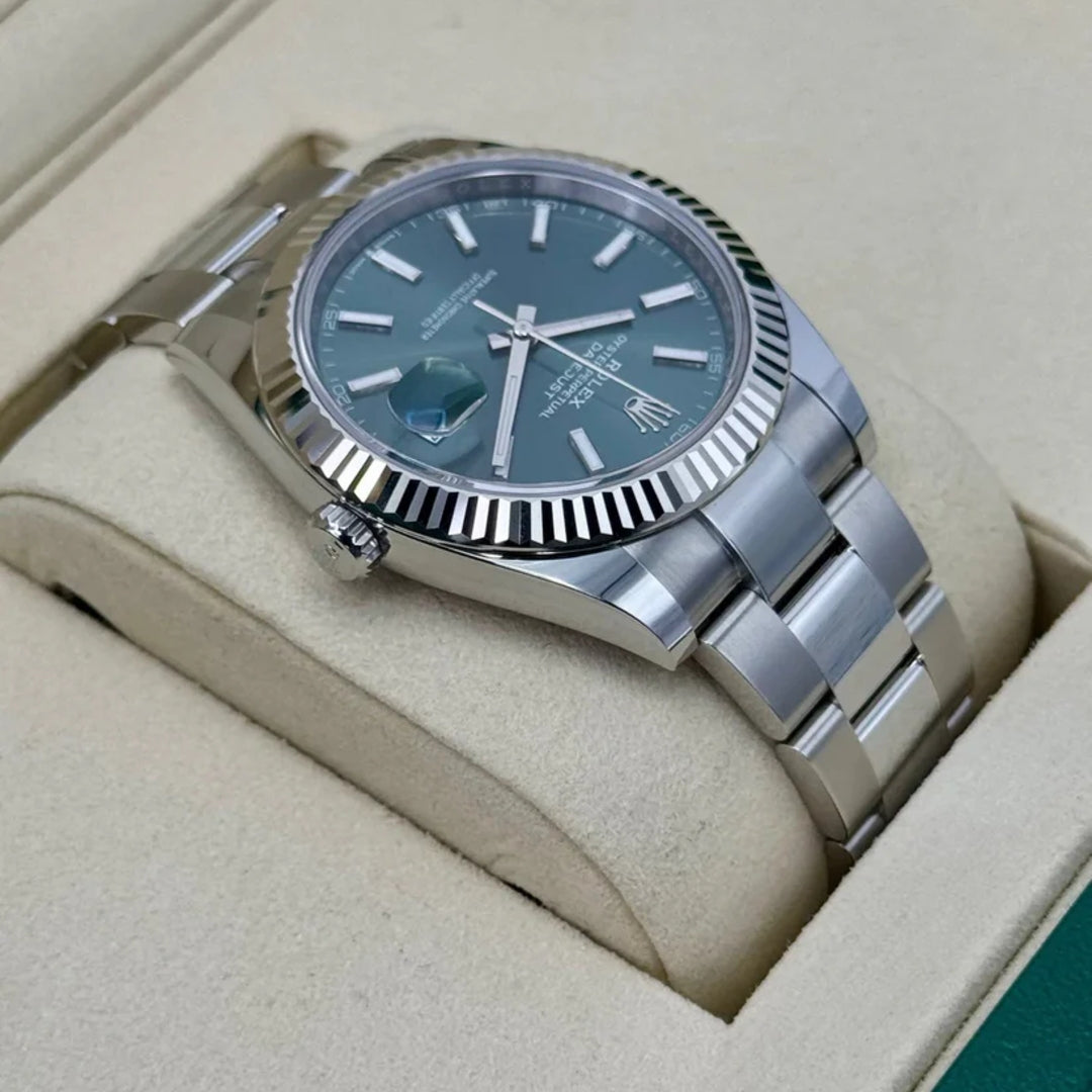 Datejust 41 mm Verde Oyster