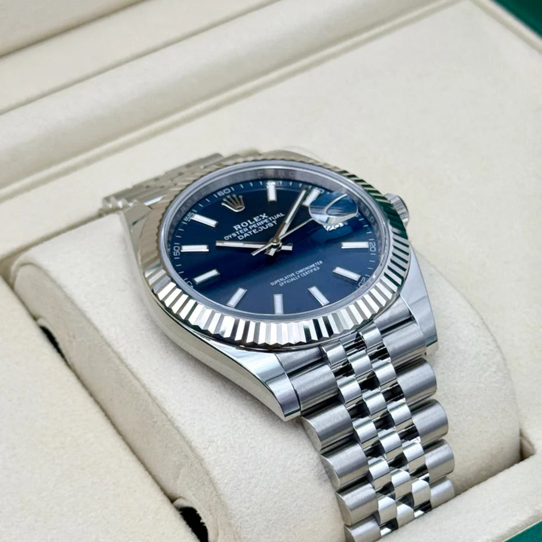 Datejust 41 mm Blu Jubilee