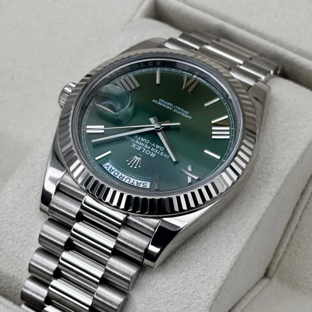 Daydate 40 mm verde