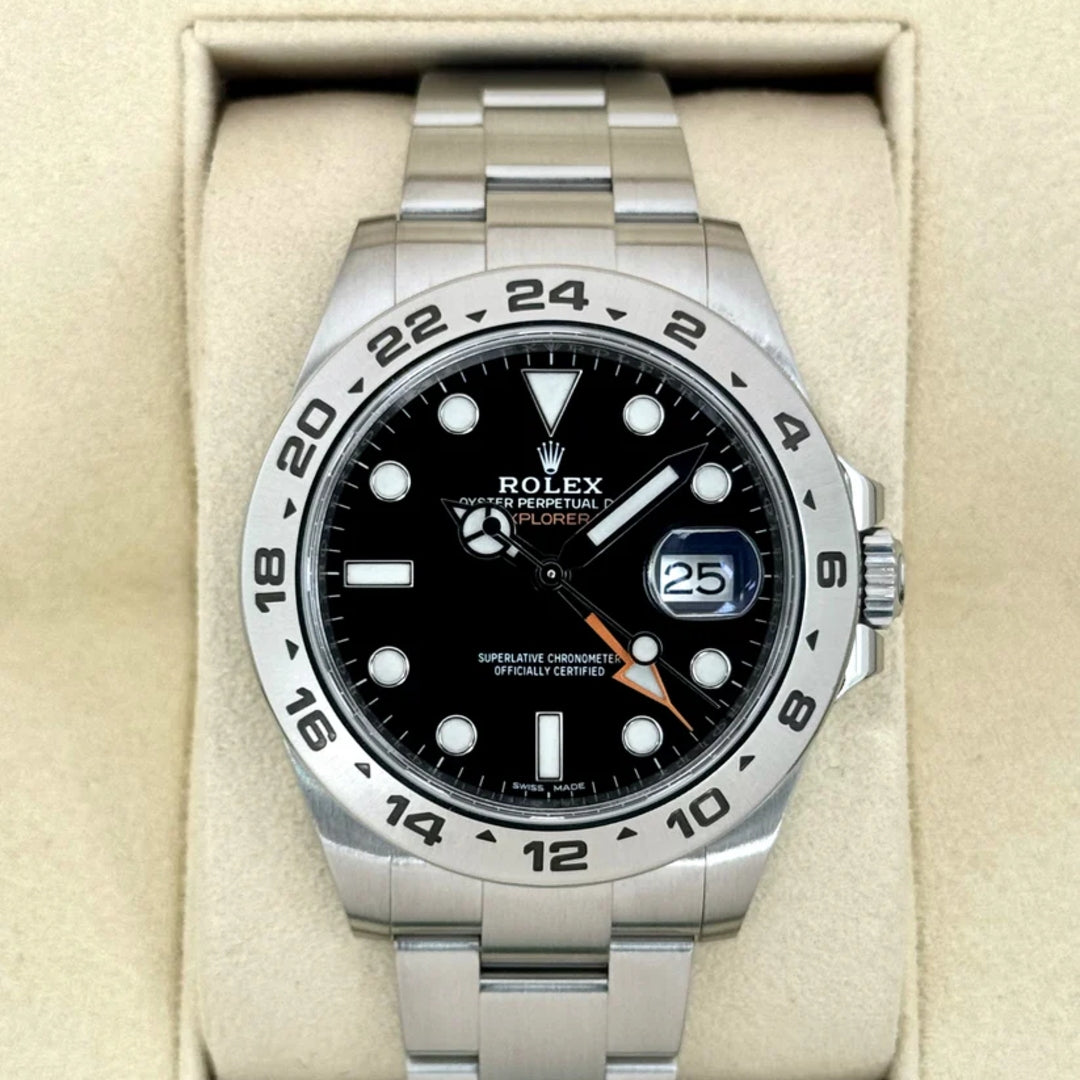 Explorer II 42 mm Nero