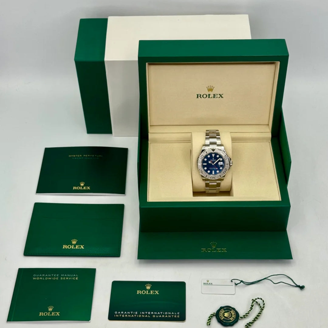 Yatch-master 42 mm Acciao Blu