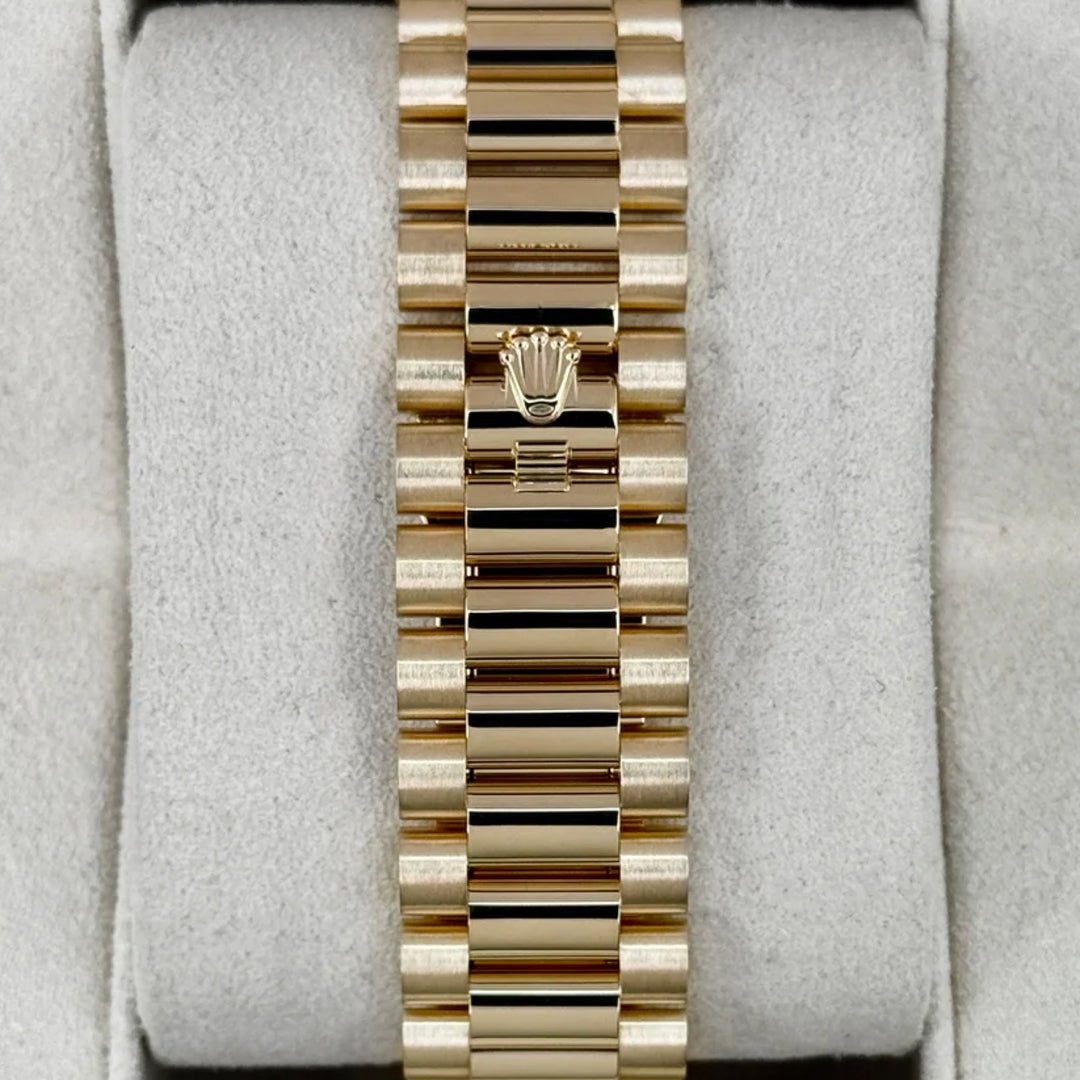 Daydate 40 mm Oro Giallo Quad. Verde