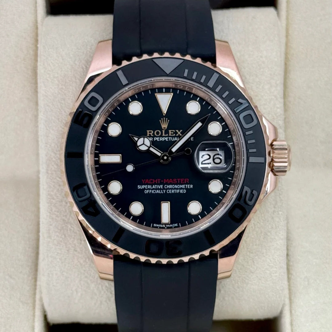 Yatch-Master 42mm Gomma Oro Rosè