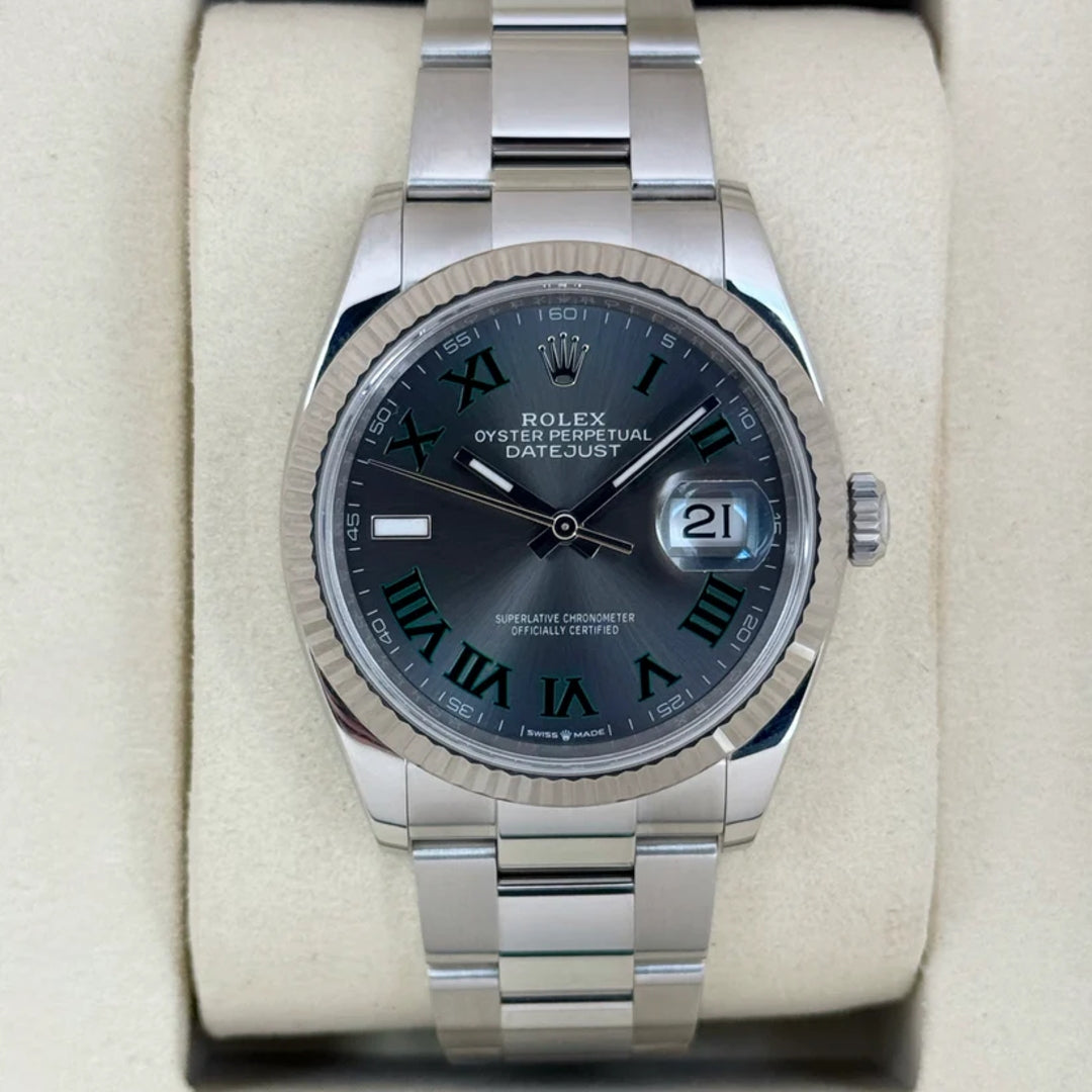 Datejust 41 mm Wimbledon Oyster