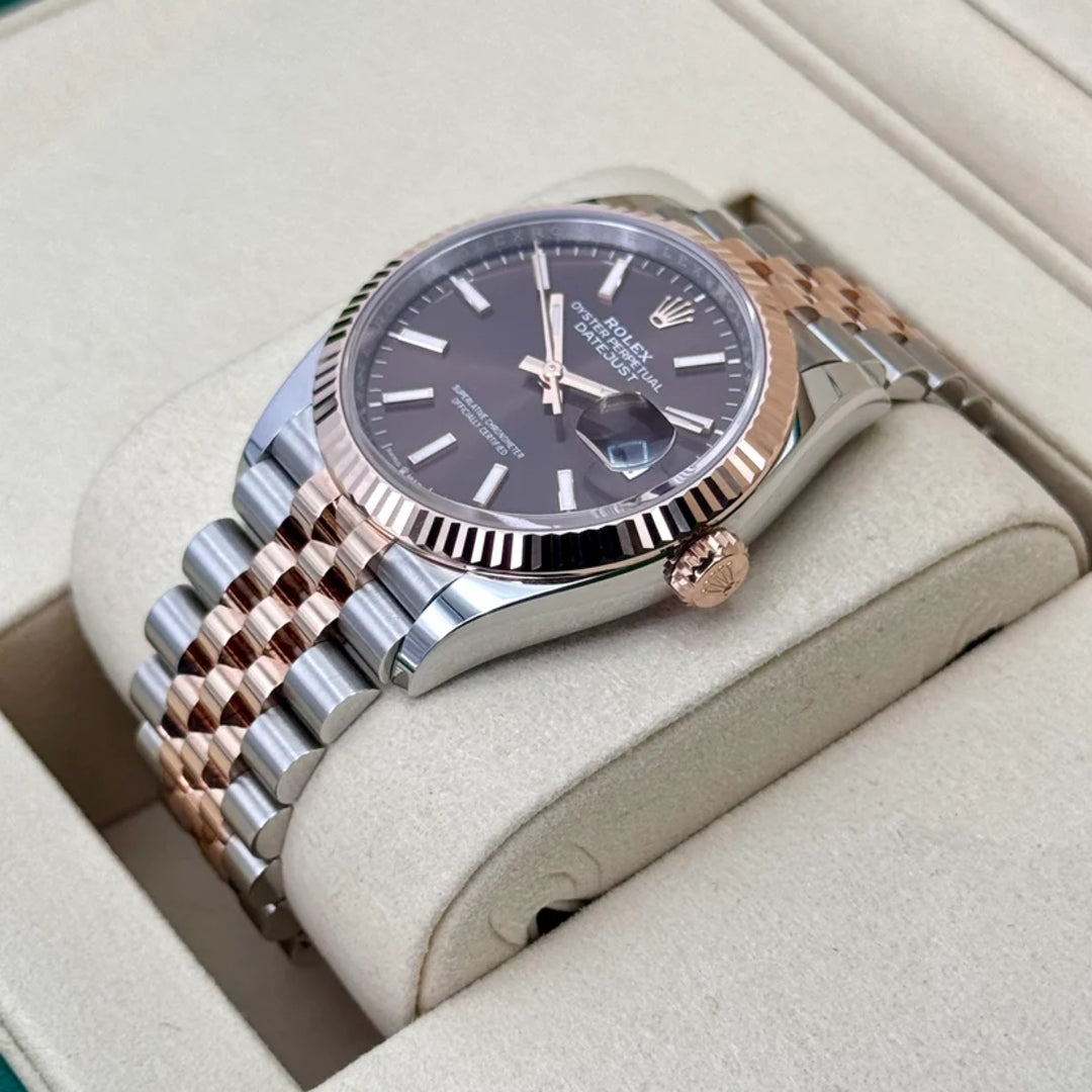 DateJust 36 mm Chocolate Jubilee