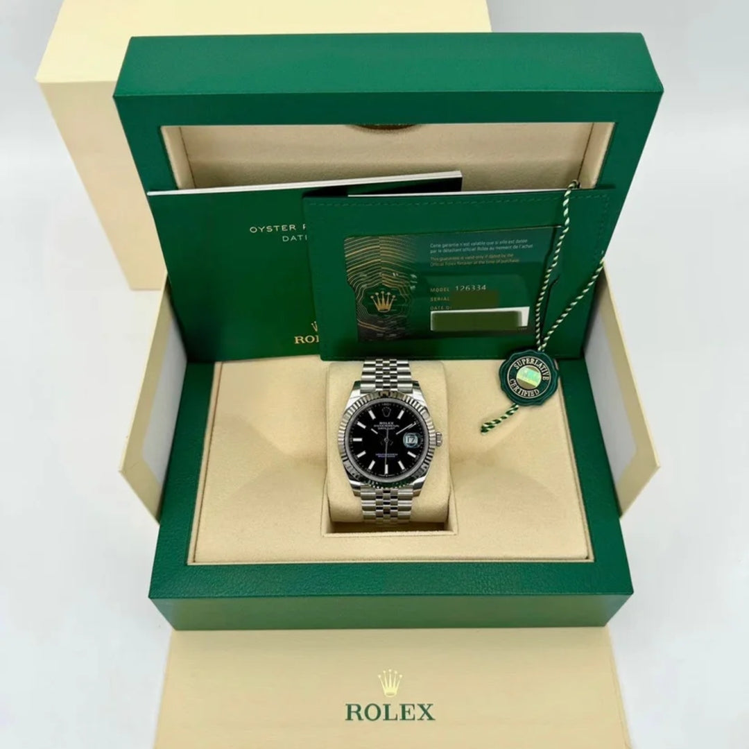 DateJust 41 mm Nero Jubilee