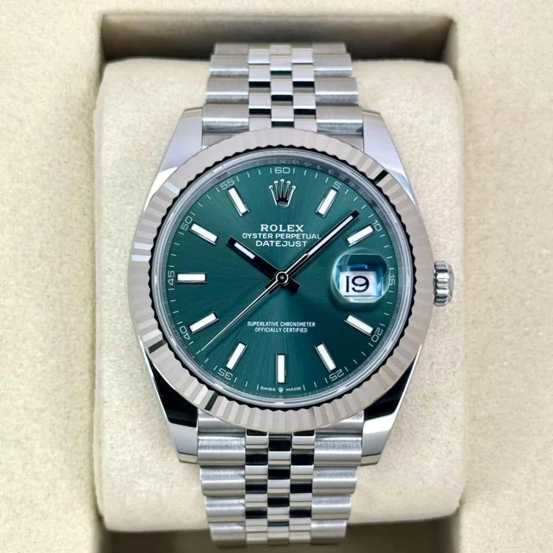DateJust 41 mm Verde Jubilee