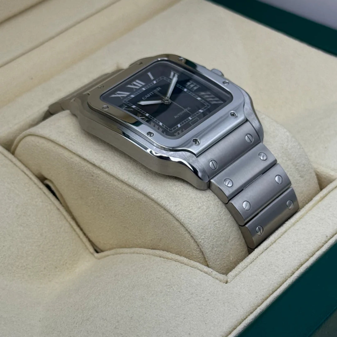 Cartier Santos 39 mm blu