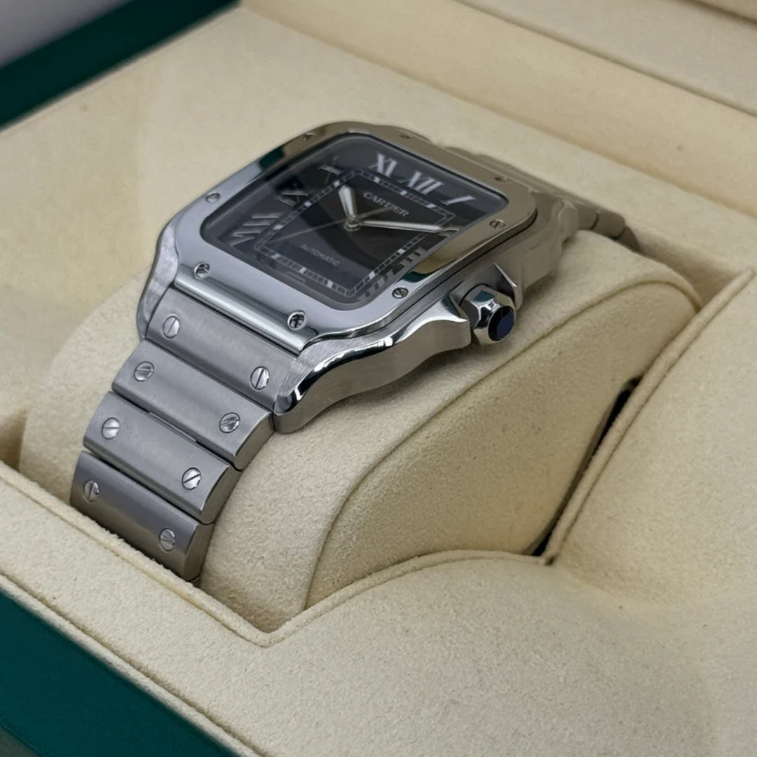 Cartier Santos 39 mm blu