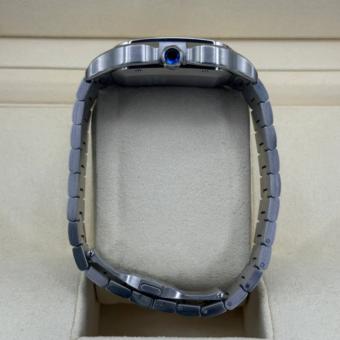 Cartier Santos 39 mm blu