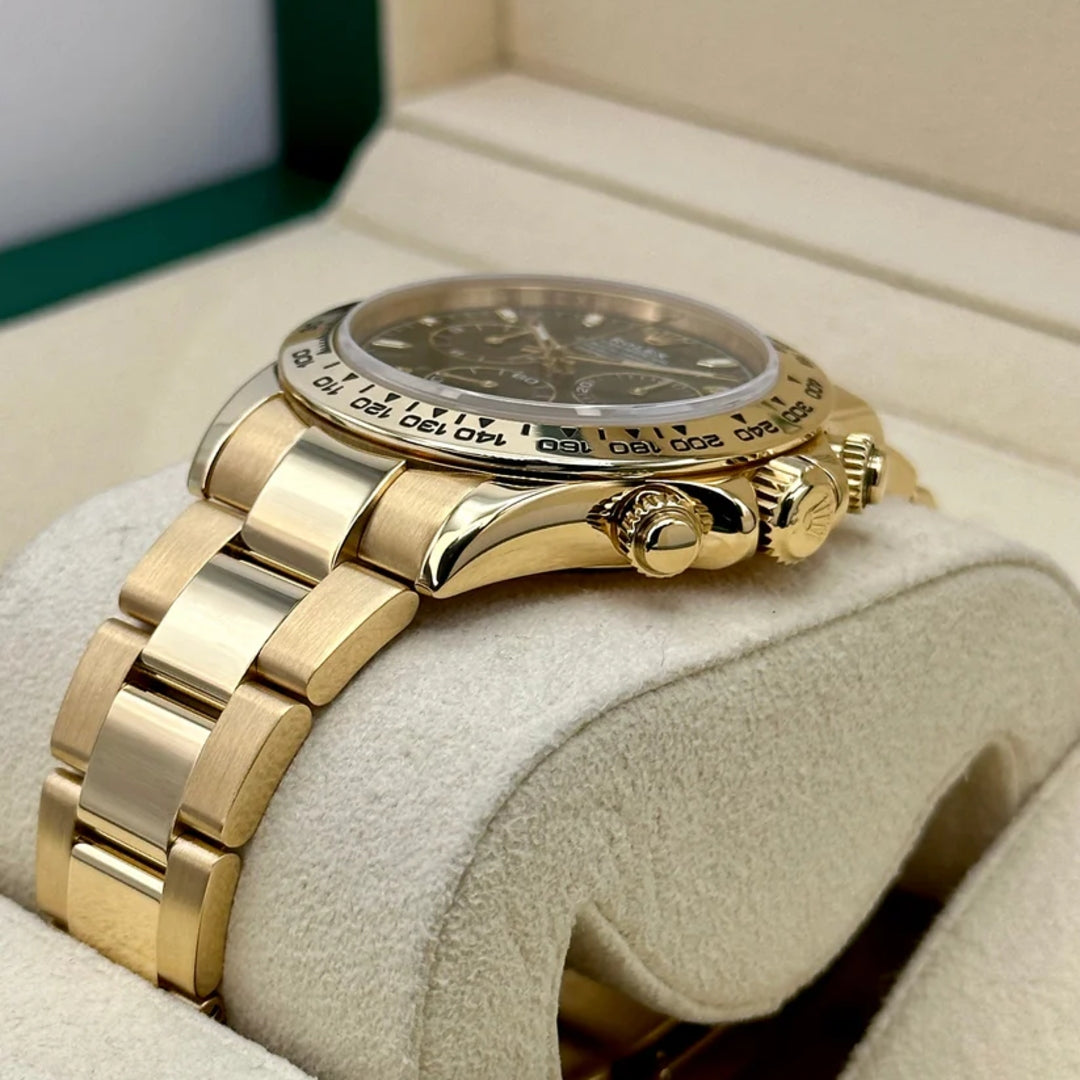 Daytona 40mm Oro Giallo Quad Verde