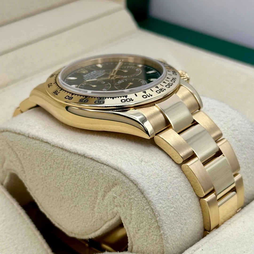 Daytona 40mm Oro Giallo Quad Verde