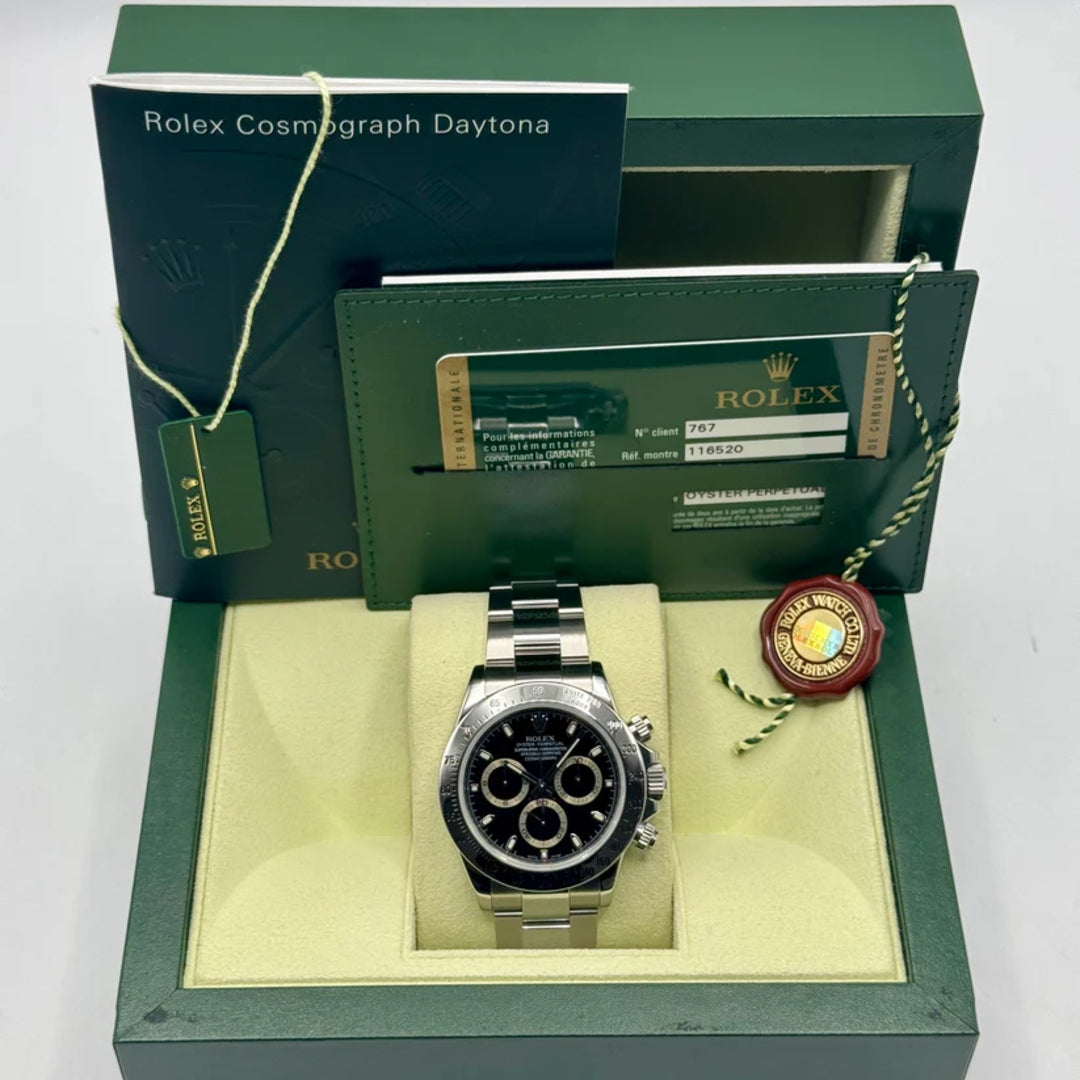 Daytona 40mm Acciaio Nero