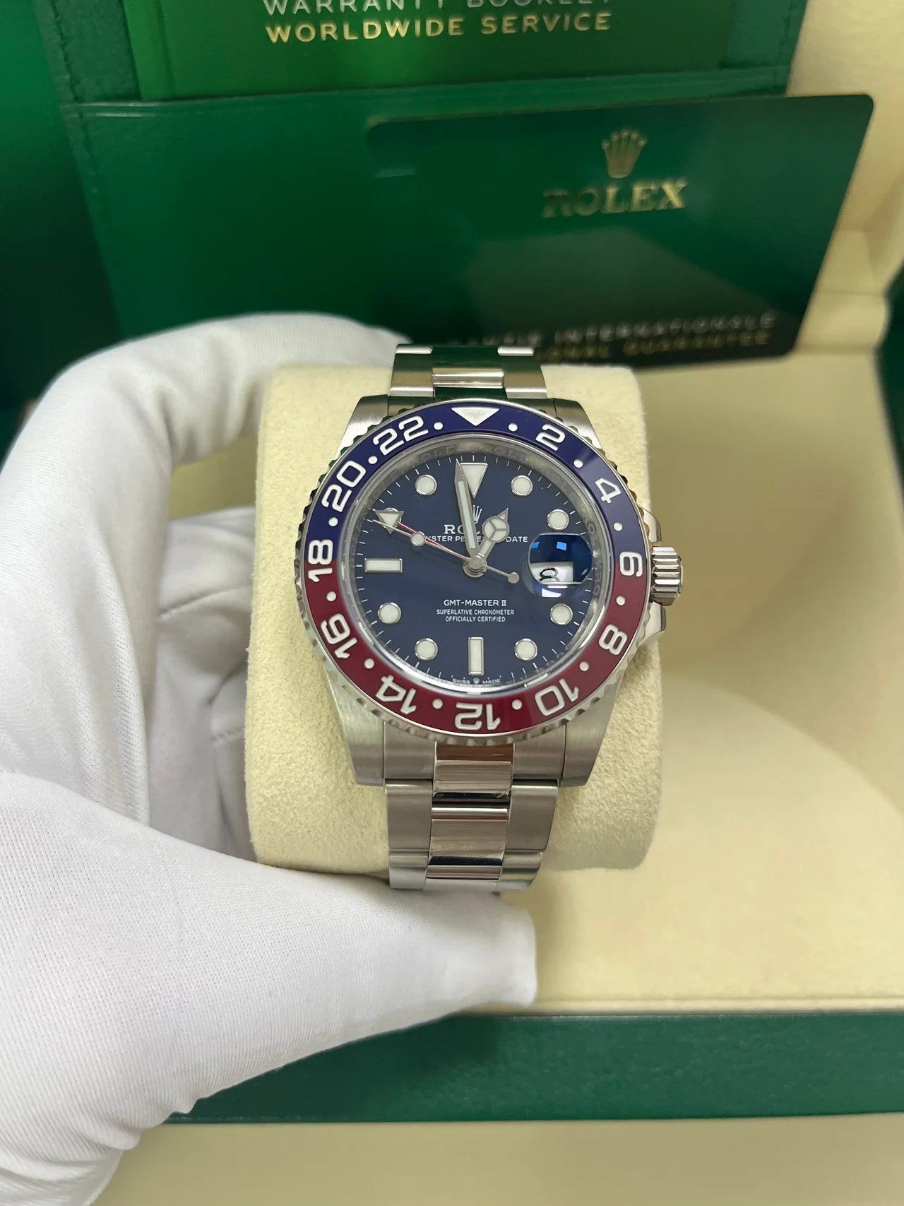 Gmt-master II Pepsi Oyster