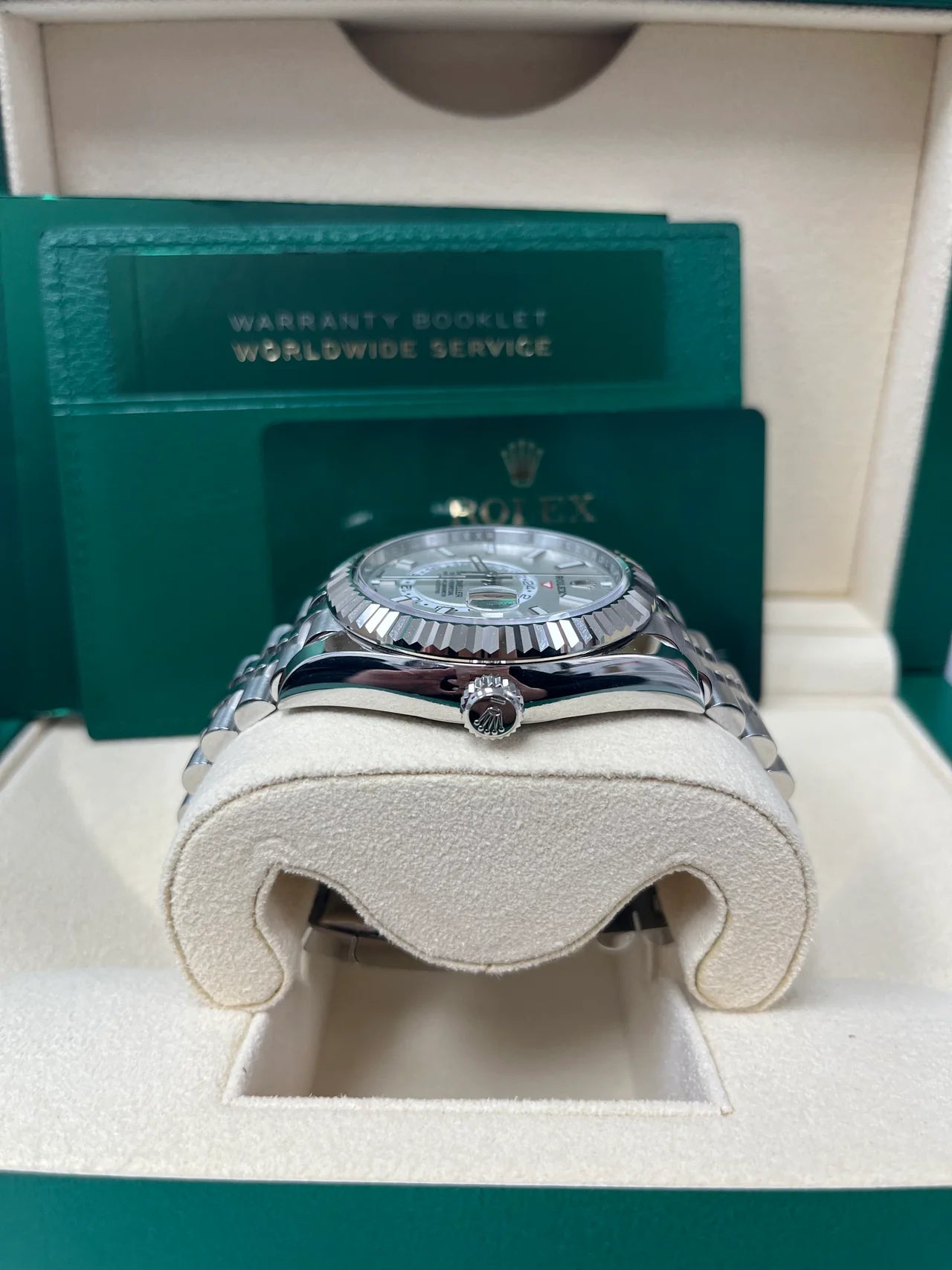 Sky-dweller 42 mm Bianco Jubilee