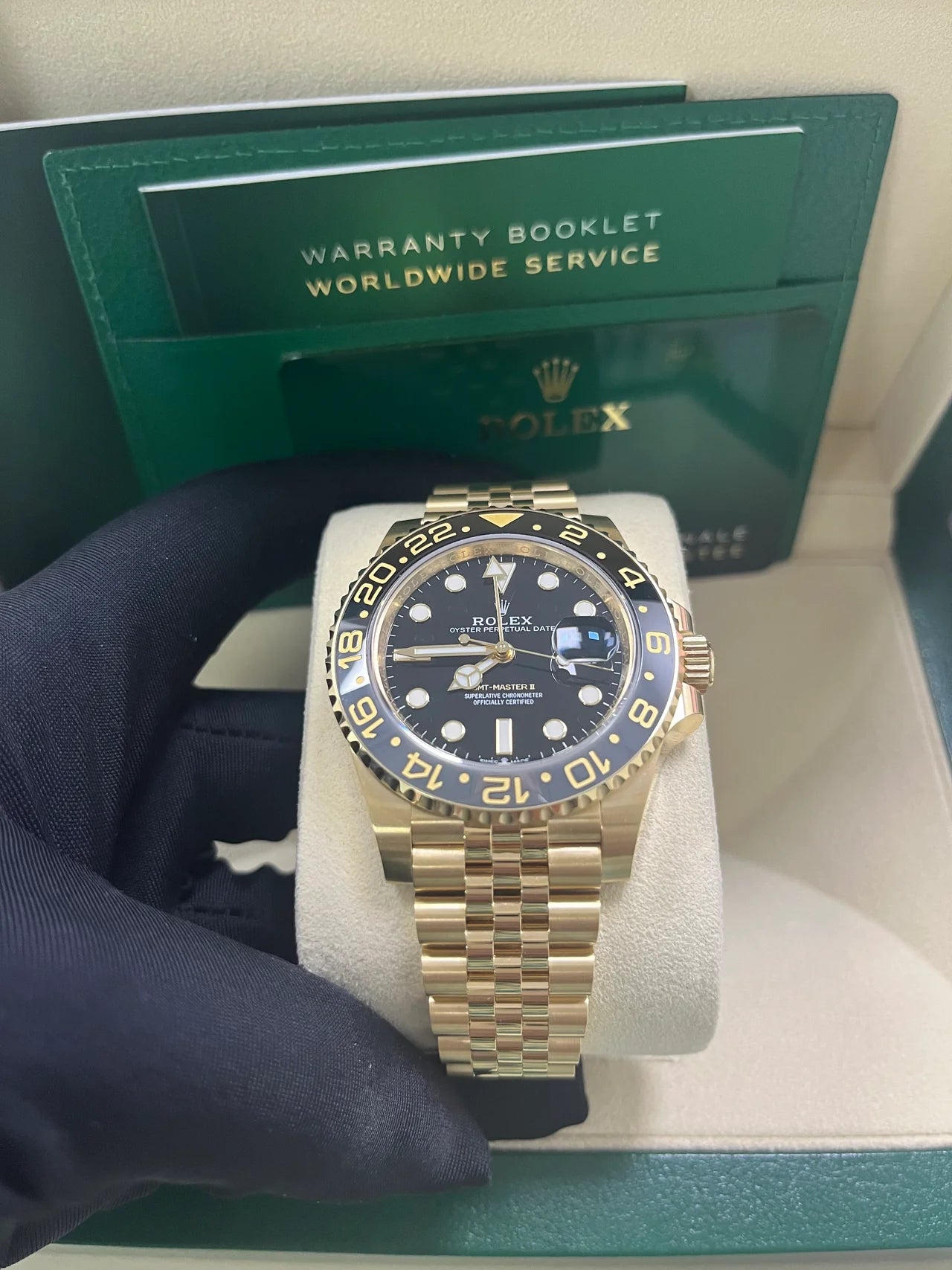 Gmt-master II Oro Giallo Jubilee