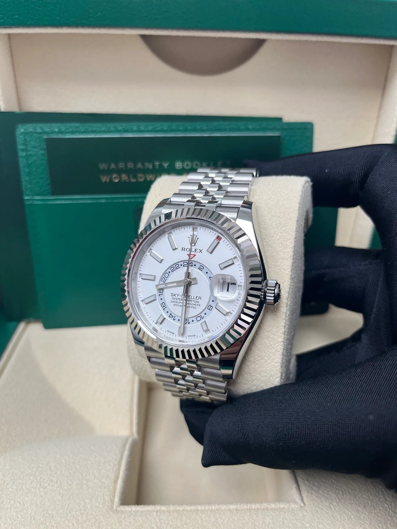 Sky-dweller 42 mm Bianco Jubilee