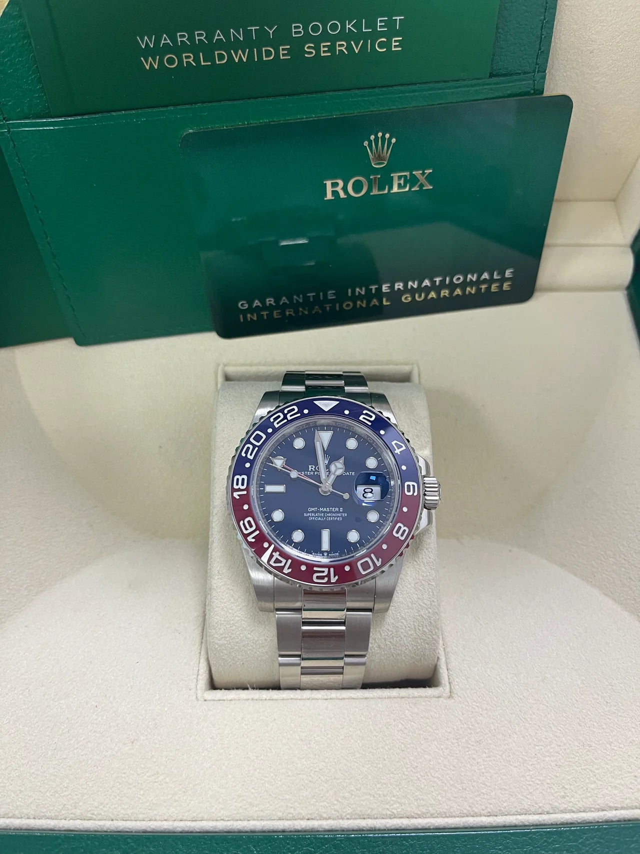 Gmt-master II Pepsi Oyster