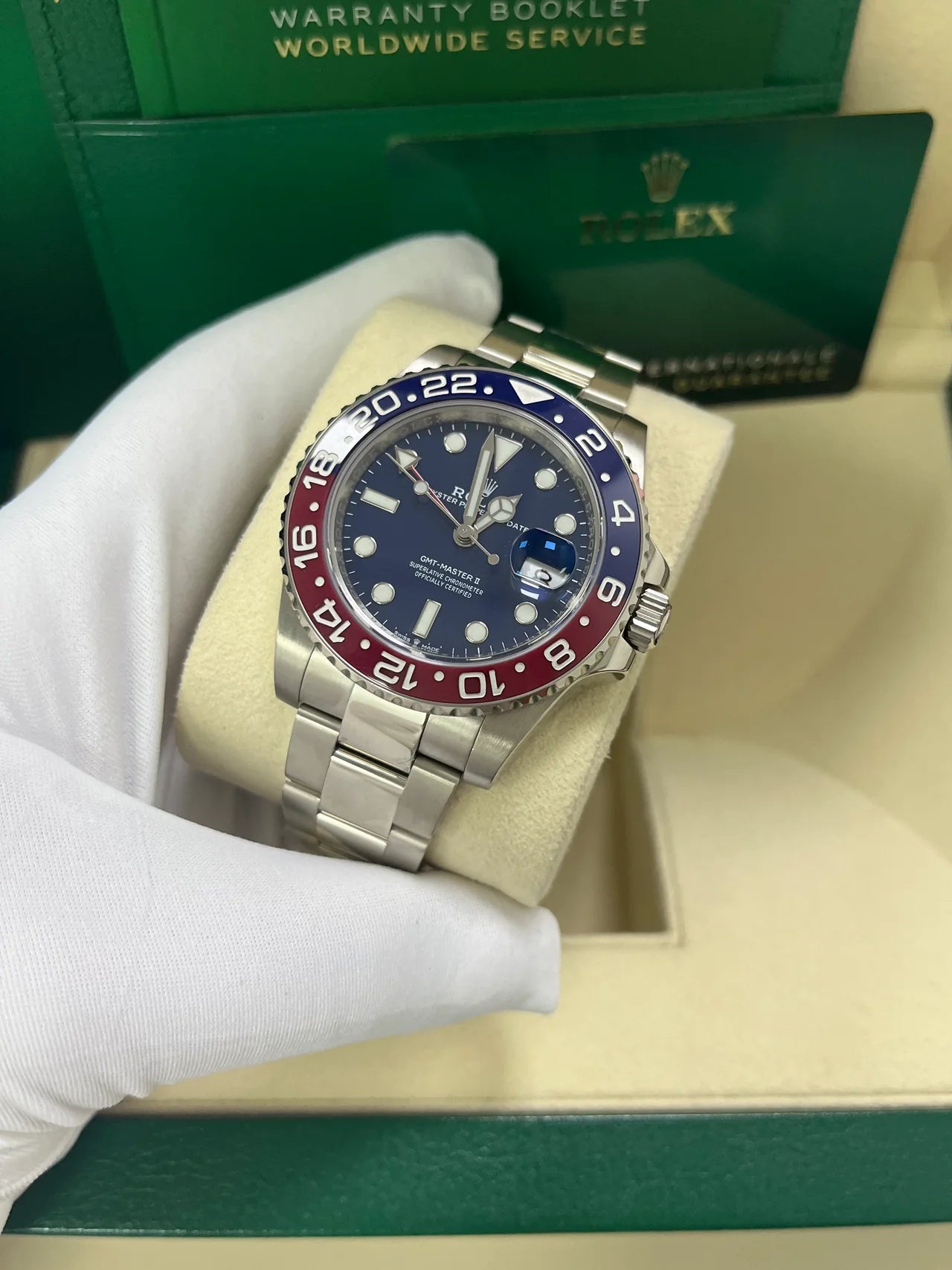 Gmt-master II Pepsi Oyster