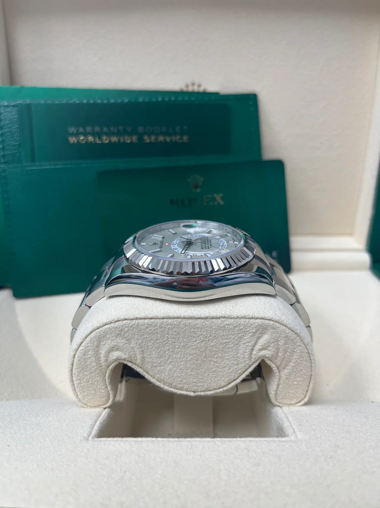 Sky-dweller 42 mm Bianco Oyster