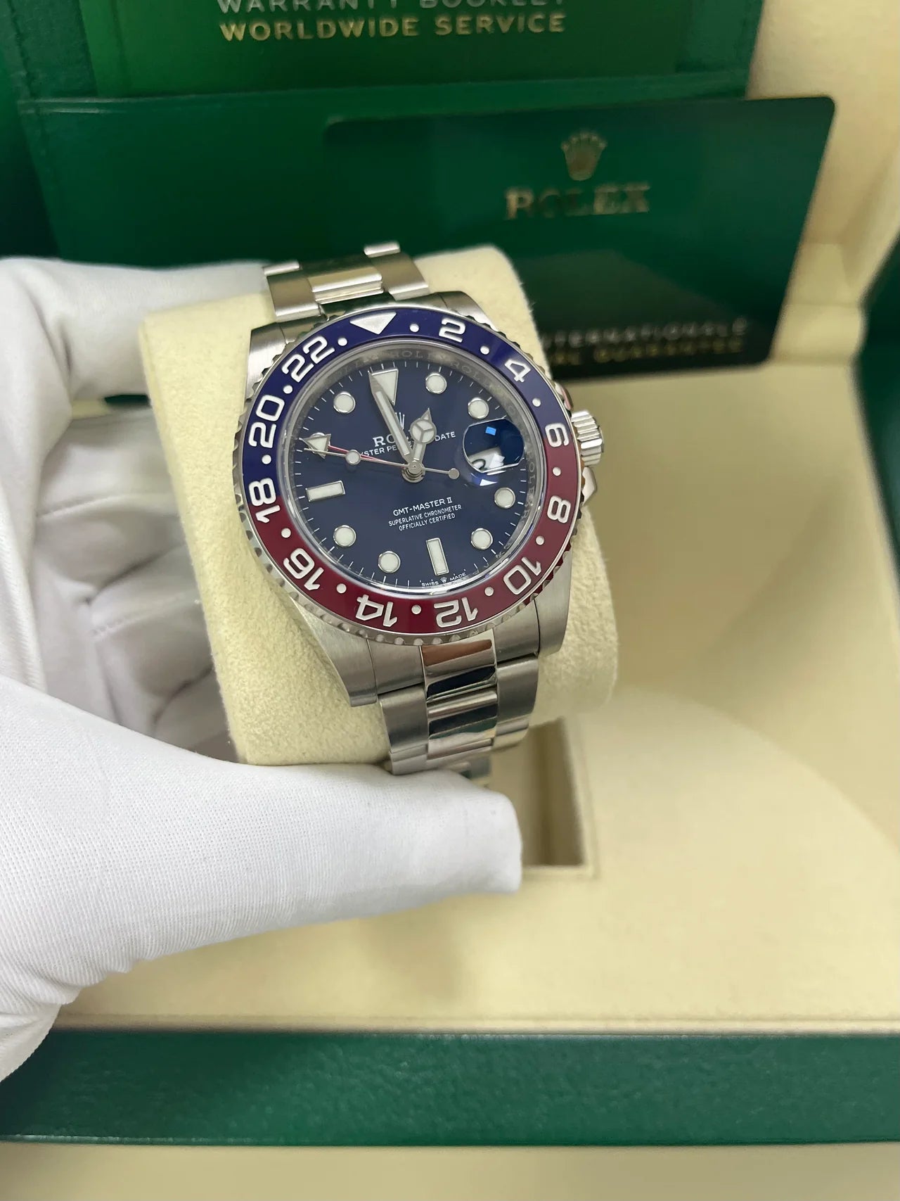 Gmt-master II Pepsi Oyster